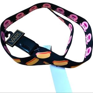 RARE VANS pig 🐷 hot dog 🌭 MENS Black BELT